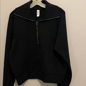 NWOT Spanx AirEssentials Half Zip Top